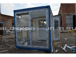 Блок-контейнер 4м, проходная, г.Ставрополь в Кабардинке