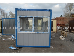 Блок-контейнер 4м, проходная, г.Ставрополь в Кабардинке