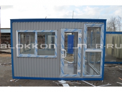 Блок-контейнер 4м, проходная, г.Ставрополь в Кабардинке